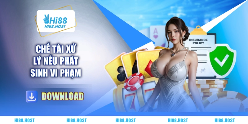 Chế tài xử lý nếu phát sinh vi phạm