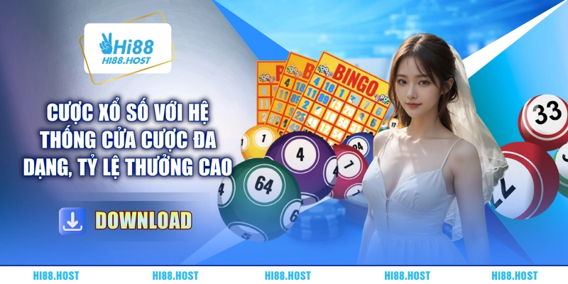 Cược xổ số với hệ thống cửa cược đa dạng, tỷ lệ thưởng cao