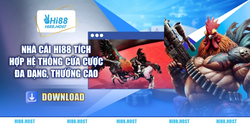 Nhà cái HI88 tích hợp hệ thống cửa cược đa dạng, thưởng cao Nhà cái HI88 tích hợp hệ thống cửa cược đa dạng, thưởng cao